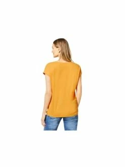 Große Größen Cecil V-Kragen T-Shirt In Gelb Günstig Kaufen 7 Große Größen Cecil V-Kragen T-Shirt In Gelb Günstig Kaufen -Carlo Colucci Shop cecil v kragen t shirt in gelb 1