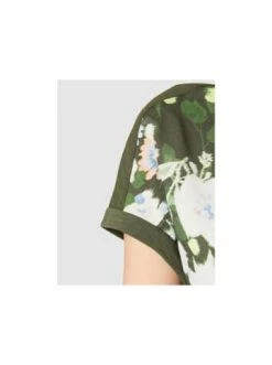 Große Größen Cecil V-Kragen T-Shirt In Olive Günstig Kaufen -Carlo Colucci Shop cecil v kragen t shirt in olive 5